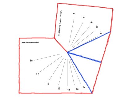 paper sundial